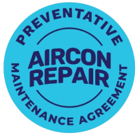 Blue AC Repair Aircon Icon